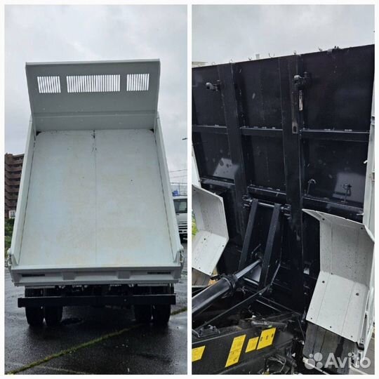 Самосвал Isuzu Elf с КМУ UNIC, 2006