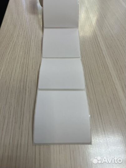 Термо этикетка 58х60