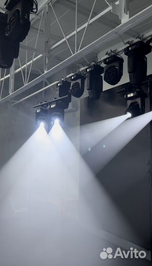 160W LED BSW 3в1 бим спот вош - световая голова