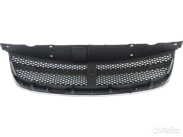 Решетка радиатора (черная с хромом) Lacetti