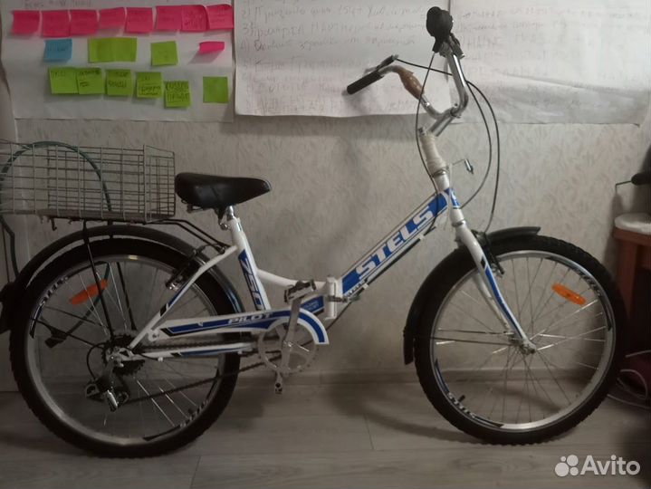 Велосипед складной взрослый stels