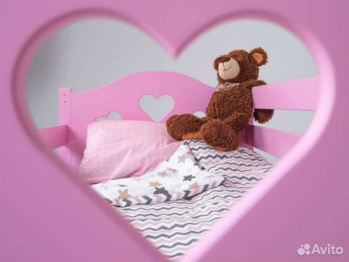 Детская кровать от 2 лет с бортиками новая