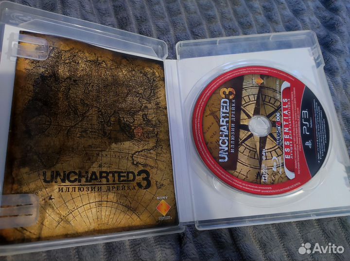 Диски для ps3 Uncharted 3 иллюзия дрейка