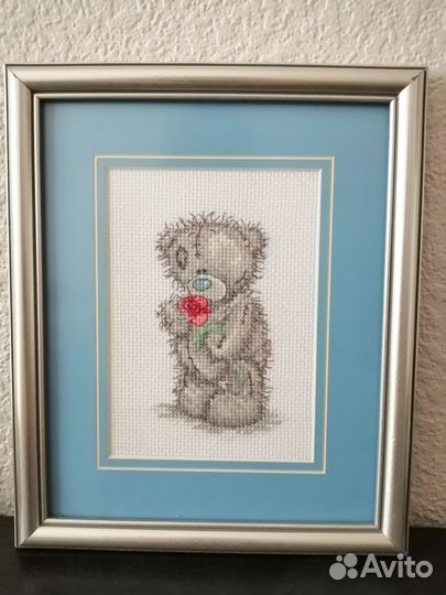 Картина, вышитая крестом