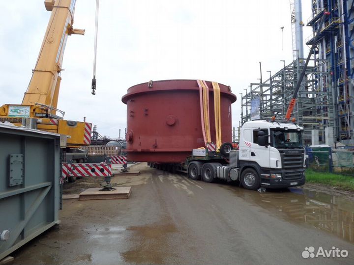 Аренда трала. Перевозка спецтехники, негабарита