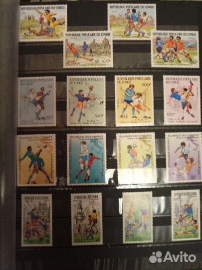 Марки - Футбол чм