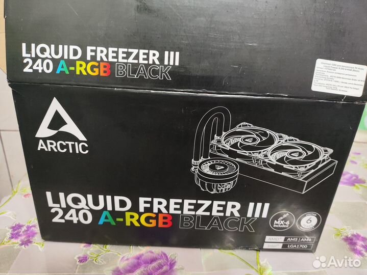 Сжо Arctic Cooling Liquid Freezer III 240