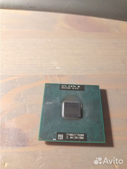 Процессор для ноутбука intel Core 2 Duo T8300