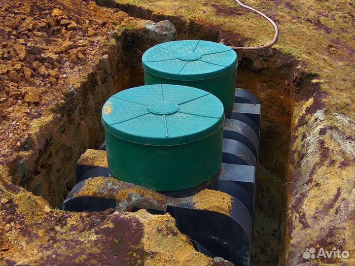 Септик био Евробион 5 с переливом