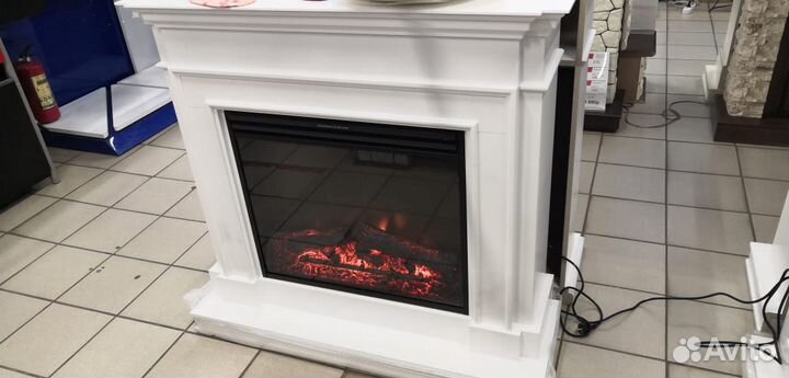 Электрокамины RealFlame 2D/3D Белые