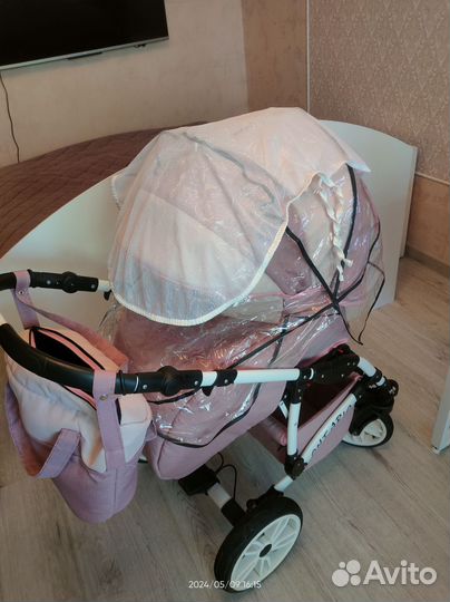 Коляска 2 в 1 бу