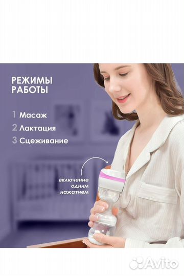 Молокоотсос электрический беспроводной