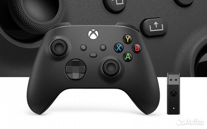 Microsoft Xbox Wireless + Беспроводной адаптер