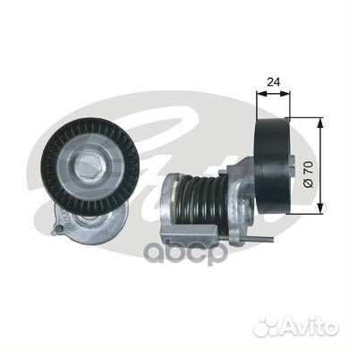 Натяжной ролик привода вспомогательных агрегатов