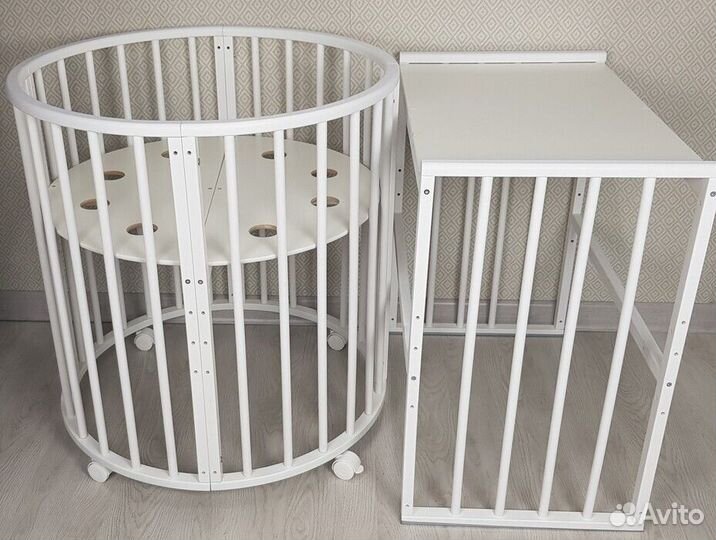 Кроватка 7в1 с матрасами