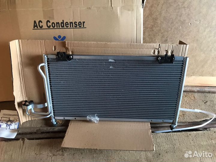 Радиатор кондиционера kia spectra