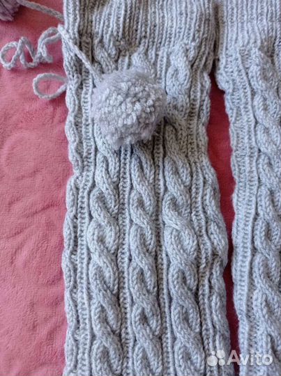 Гетры женские вязаные