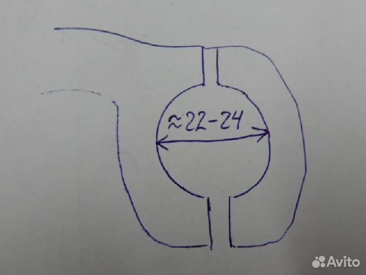 Защита рук пластик (крепление d 22)