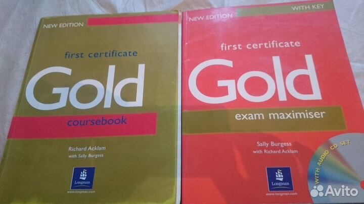 Комплект учебников Gold. - 2 Диска 4 книги