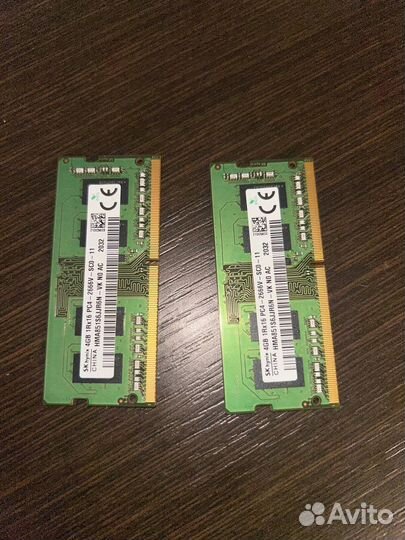 Оперативная память для ноутбука sodimm ddr4 8gb