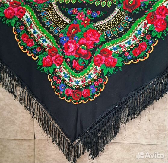 Платок шаль шерсть