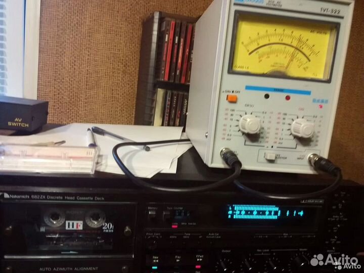 Тестовая аудио кассета V3 Калибровка Проверка