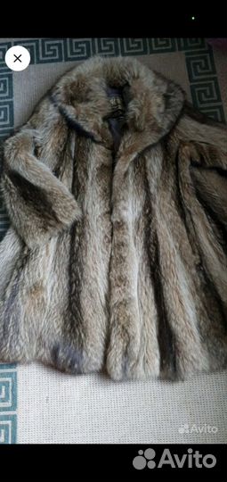 Шуба женская из енота