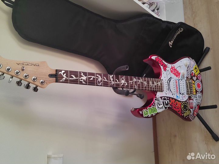 Электрогитара Yamaha pacifica 112j + чехол Mustang