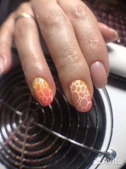 Маникюр наращивание комплекс