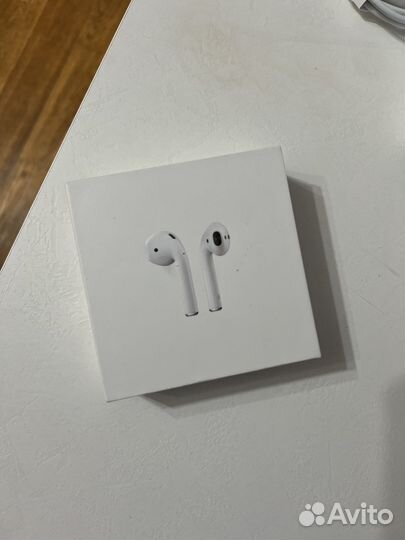 Беспроводные наушники apple airpods 2