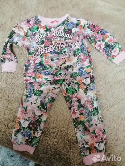Детские вещи пакетом для девочек 104 110