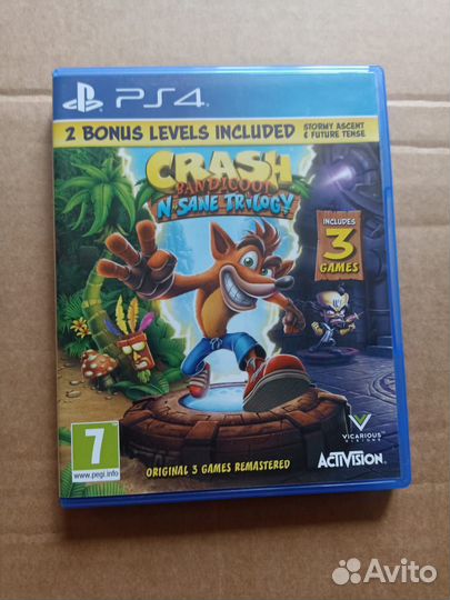 Crash Bandicoot n sane trilogy ps4