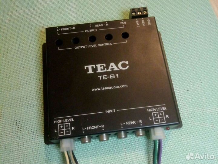 Преобразователь уровня сигнала Teac TE-B1