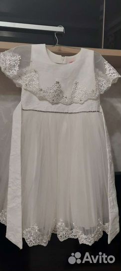 Праздничное платье для девочки на рост 122-128