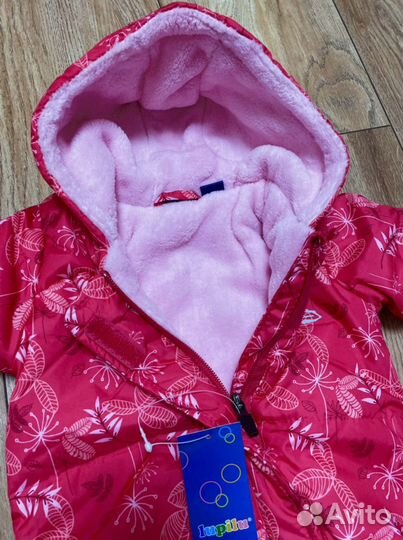 Новый демисезонный комбинезон lupilu, 56 см, боди