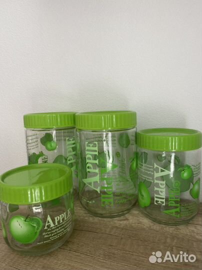 Банки стеклянные для сыпучих продуктов