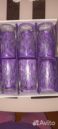 Хрустальные стаканы