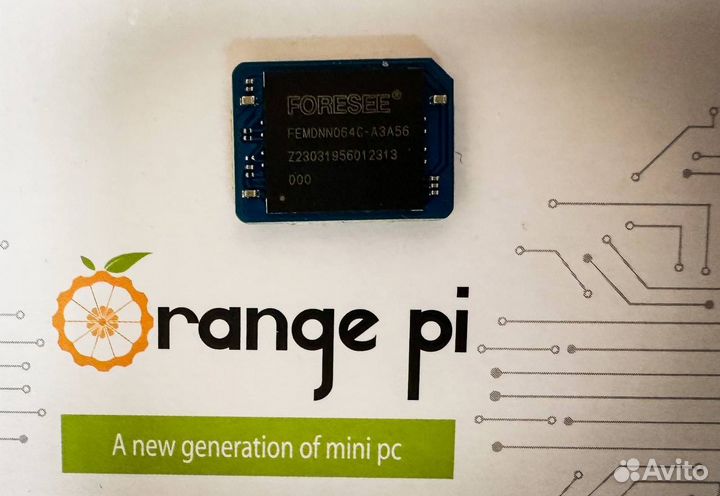 Память emmc 64 GB для orange pi, rock pi