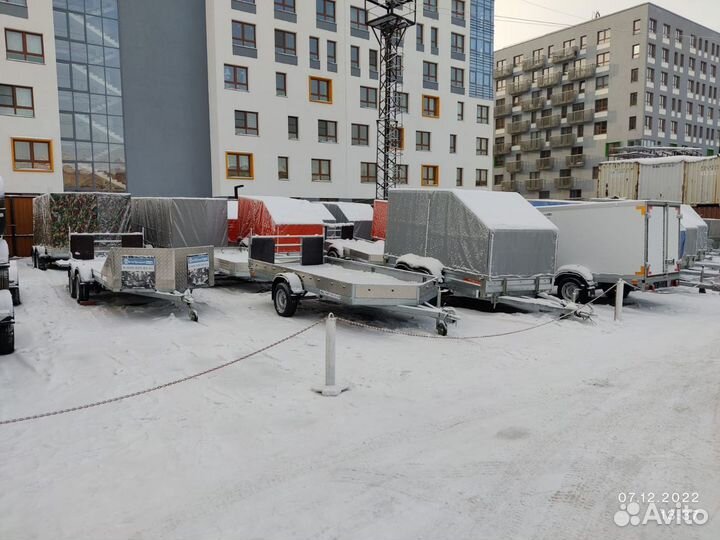 Прицеп Экспедиция 121300 (3000х1500х1600мм.) тент