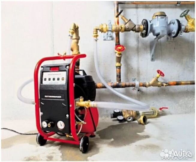 Промывка и опрессовка систем отопления