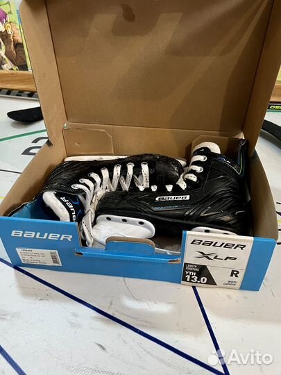 Детские хоккейные коньки bauer