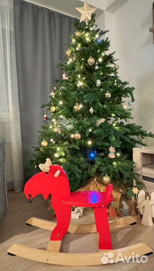 Каталка-качалка лось Икеа