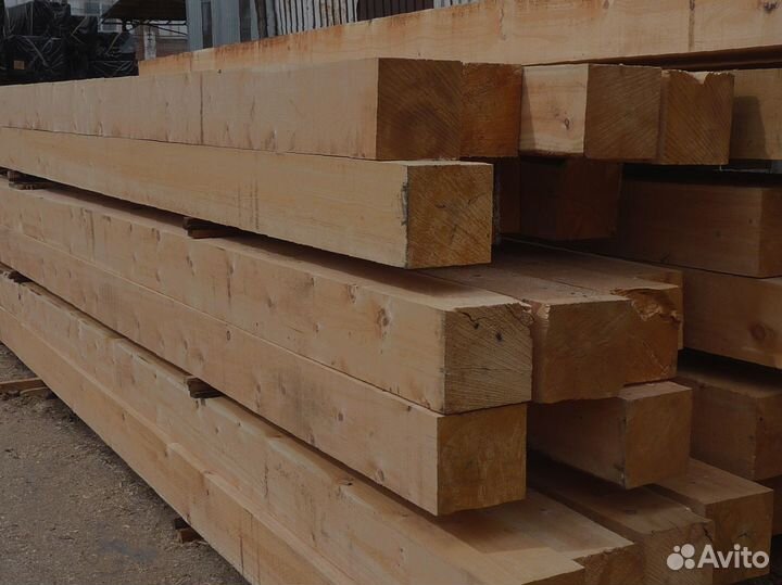 Сертифицированный брус из лиственницы
