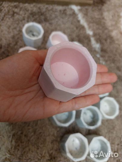 Гипсовые подсвечники