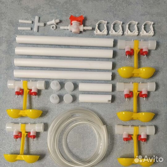 Комплект нипельных поилок