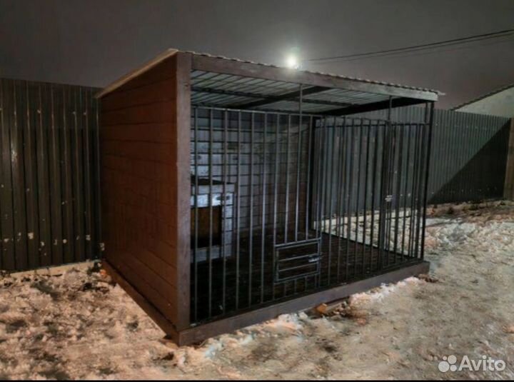 Вольер для крупных и мелких собак уличный