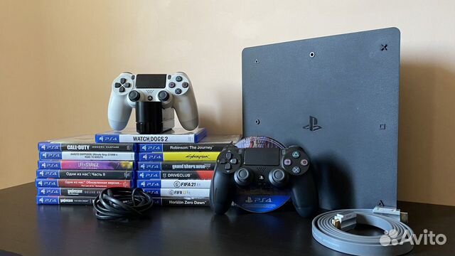 Sony Playstation 4 Slim + 440 Игры объявление продам