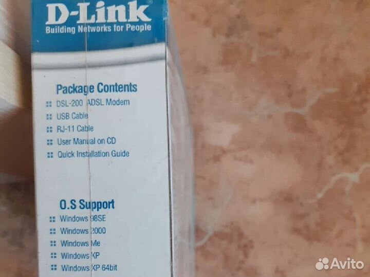 Adsl Modem DSL-200 (модем)