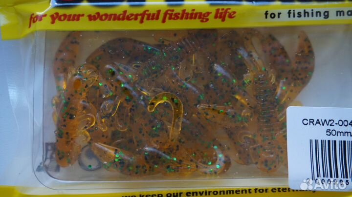 Мини Воблеры Goldy и Rebel и резина Soft Lures