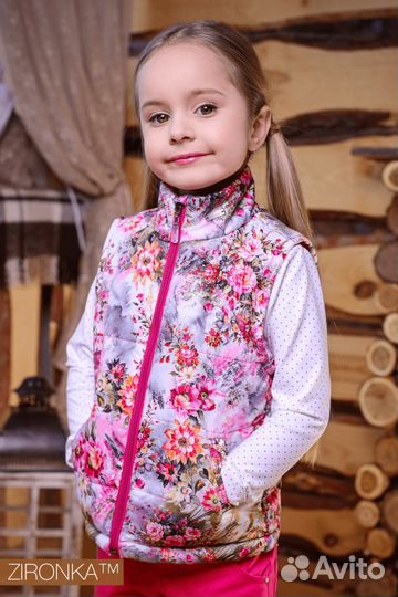Жилет для девочки